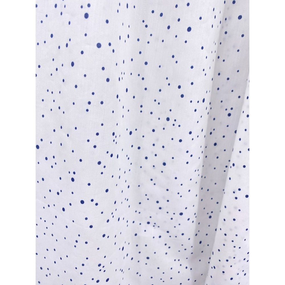 Vintage‎ Mary Jane two piece pajama set size 36 medium white blue polka dot 60s - Picture 7 of 12